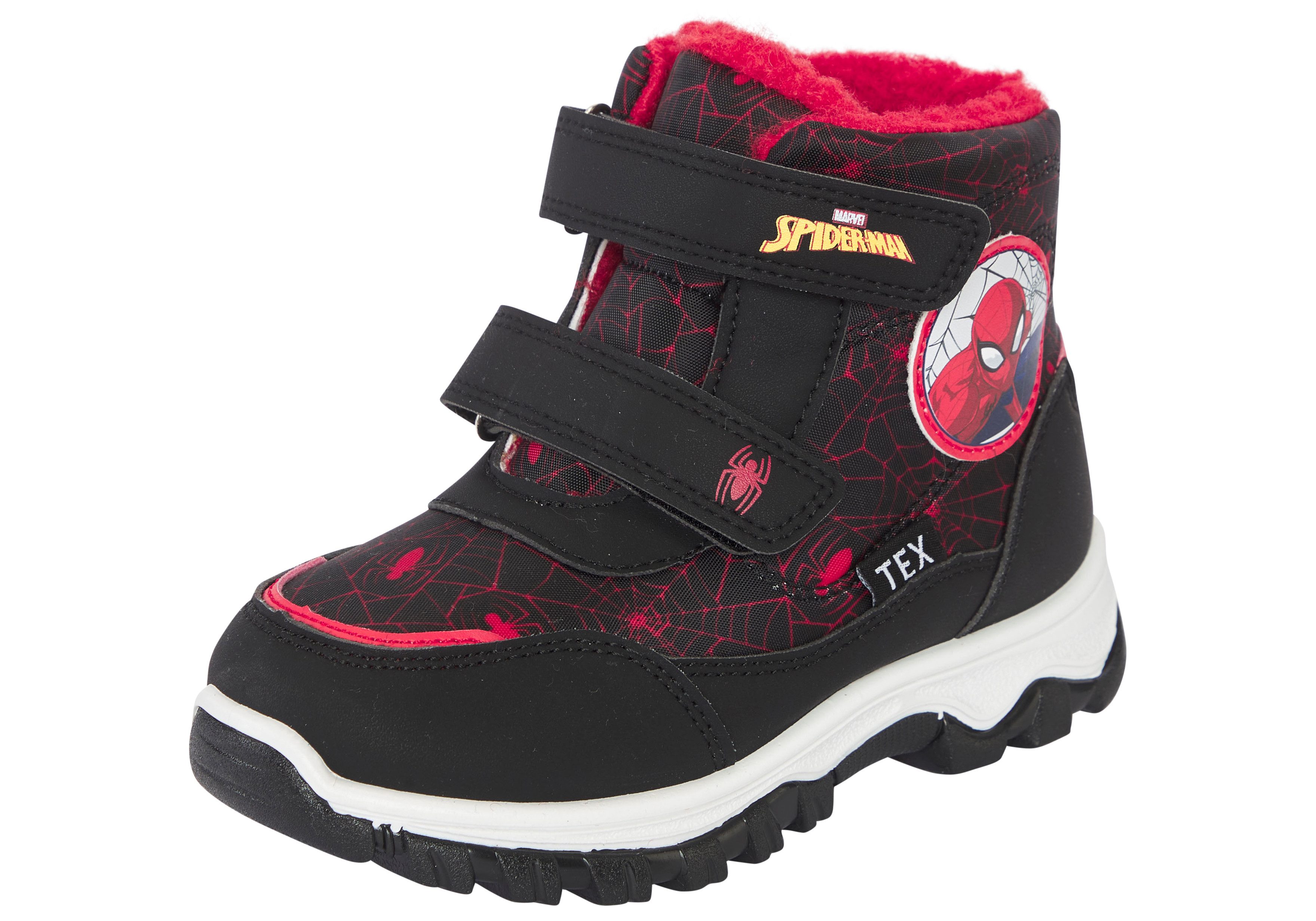 Disney SPIDERMAN Winterboots Winterschuhe, Winterstiefel, Snowboots, wasserdicht & gefüttert