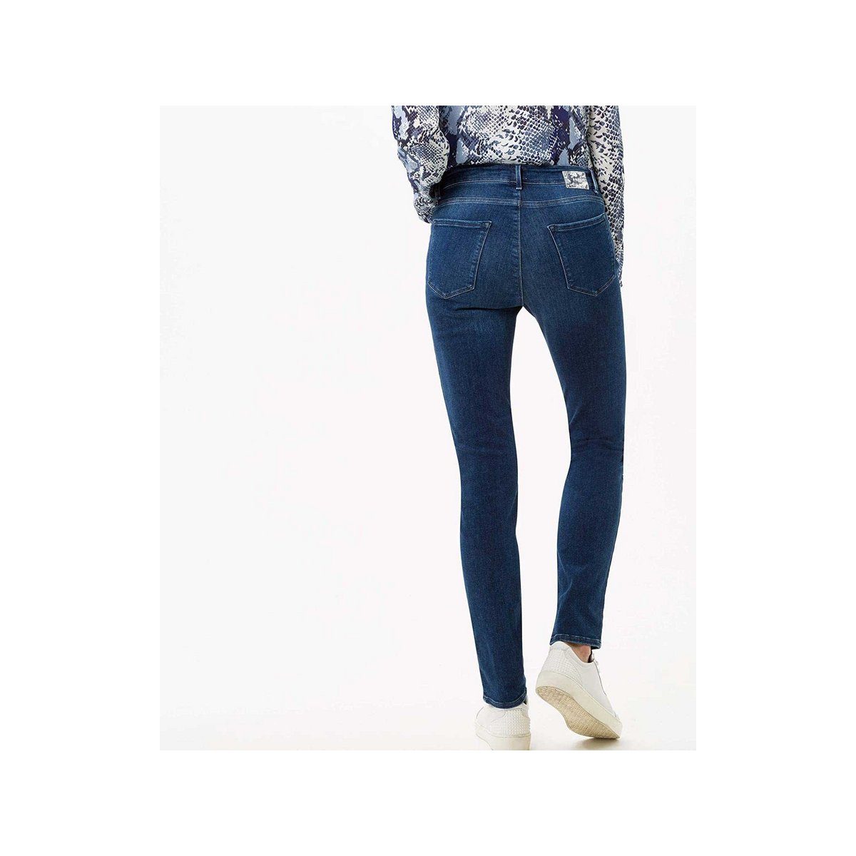 Brax fit (1-tlg) Skinny-fit-Jeans skinny blau