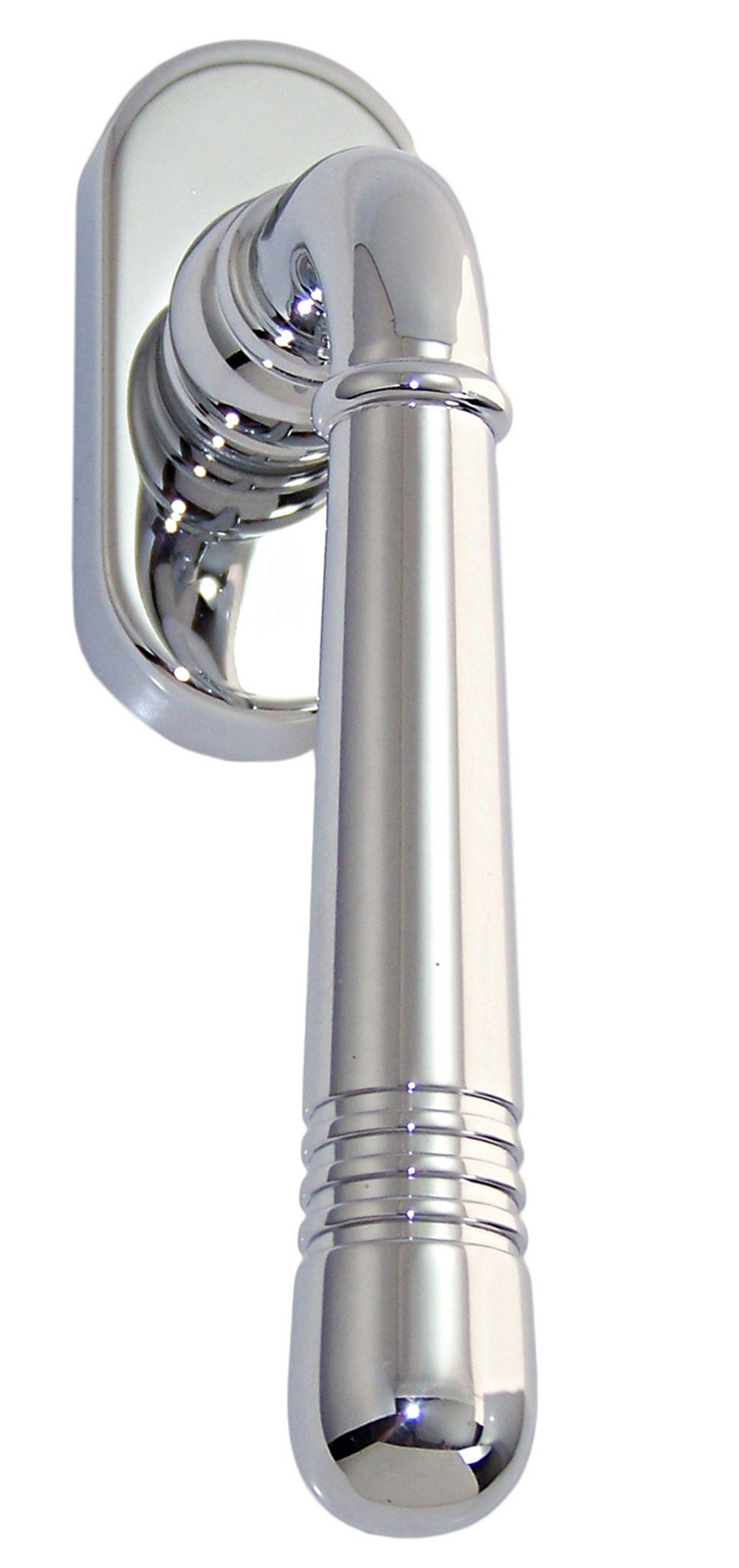 Fenstergriff Massiv Messing Fenstergriff Set FG Helena Prime 0320 Chrom, 1 x FG Helena Prime 0320, L: 12.4 cm, Metall Unterkonstruktion