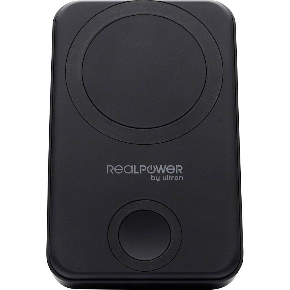 Realpower PB-10000 MAG Powerbank 10000 mAh Magsafe Li-Ion Schwarz 444408 Powerbank