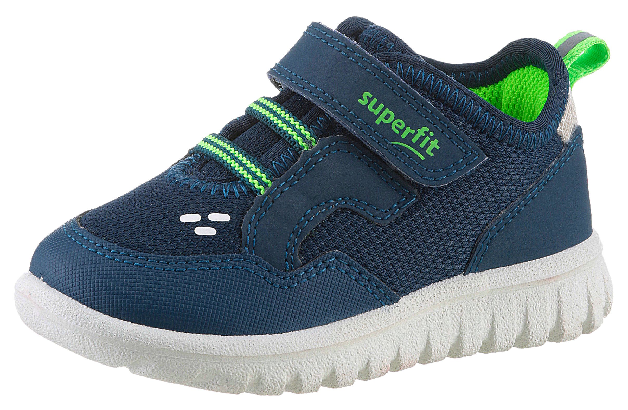 Superfit Klettschuh "SPORT7 MINI WMS: mittel" Sneaker zum Schlupfen, Unifar günstig online kaufen