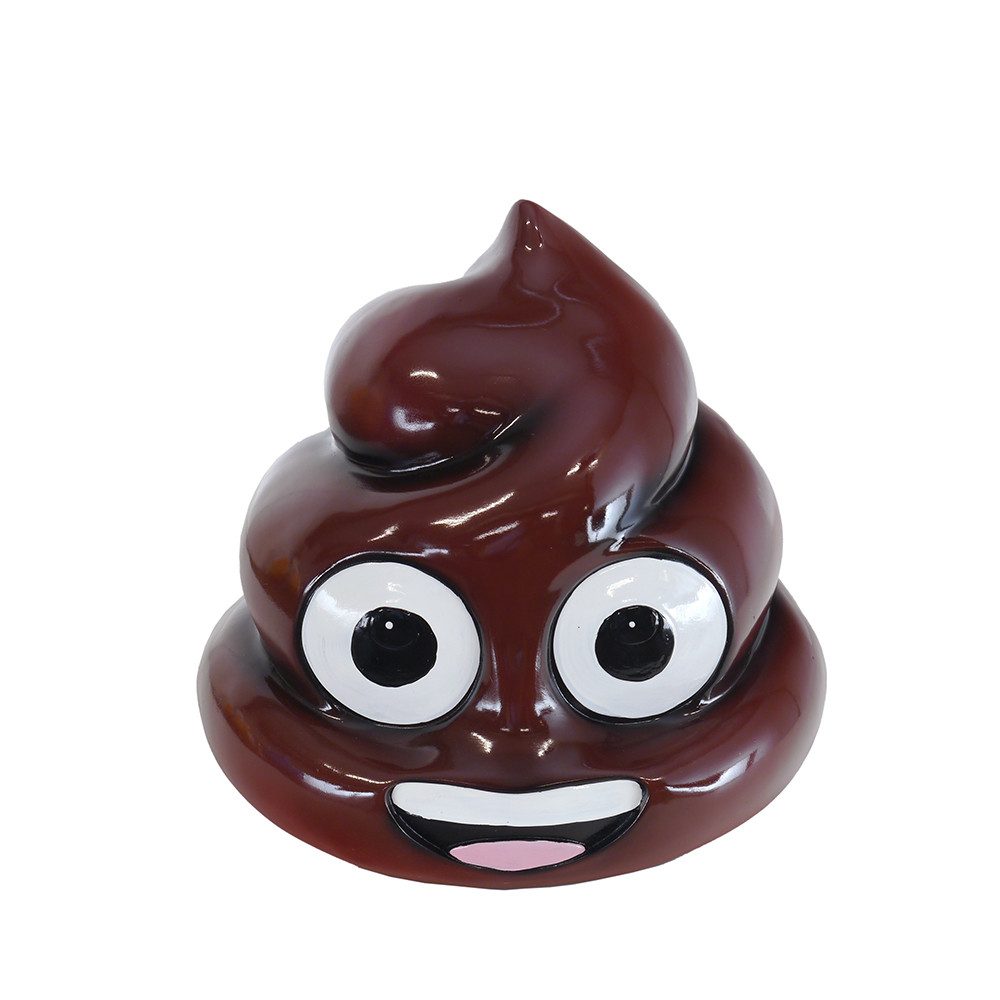 AFG Dekofigur Emoji Poop für Haus & Garten (1 St)