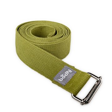 bodhi Yogamatte Yoga Set RISHIKESH Yogamatte mit Block & Gurt olive