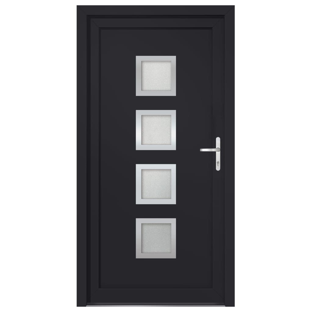 vidaXL Haustür Haustür Anthrazit 108x208 cm günstig online kaufen