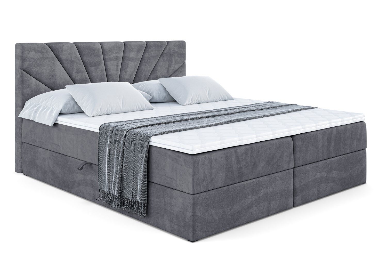 ALTDECOR Boxbett MILTIO (Multipocket-Matratze H4, H3 Matratze Bonellfederun günstig online kaufen