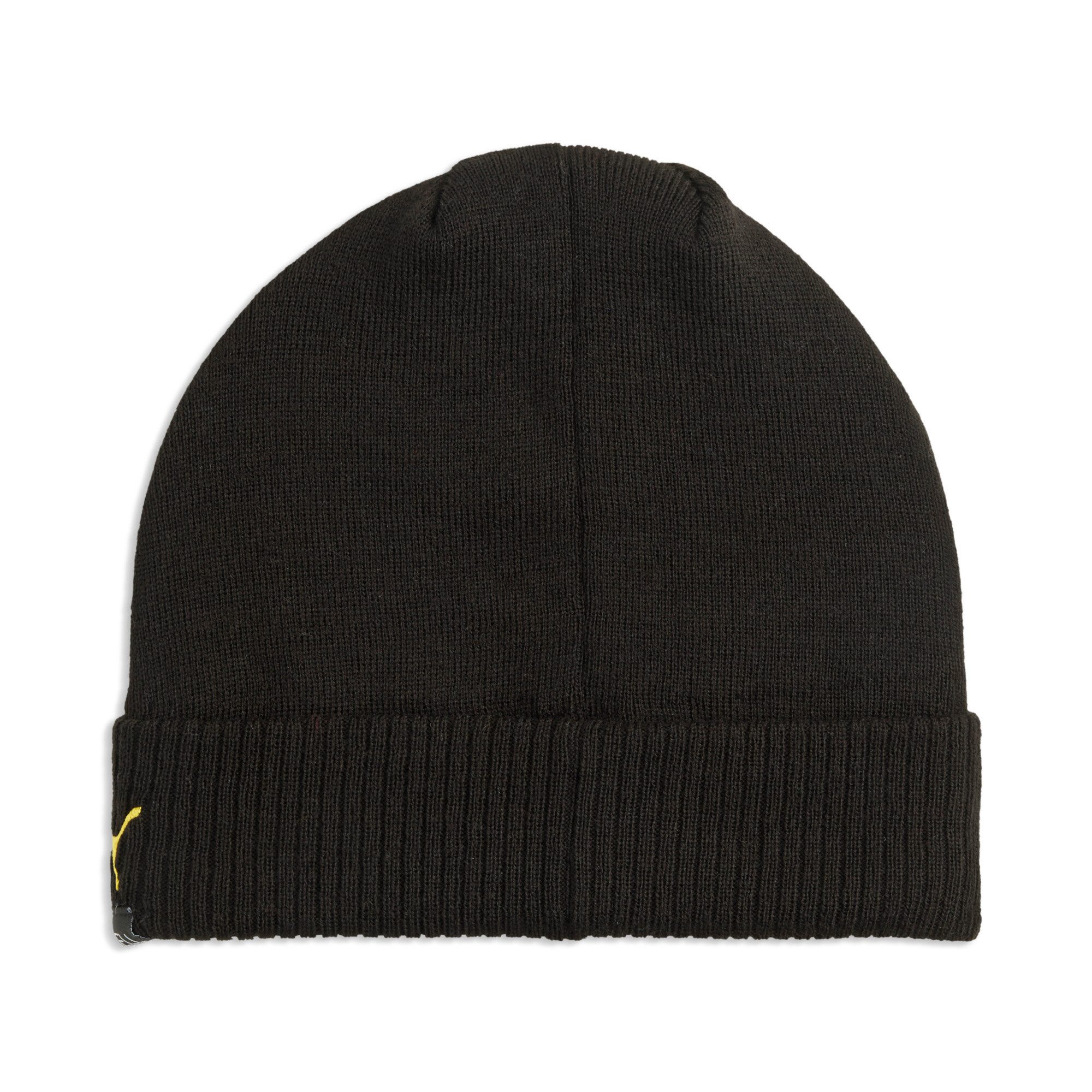 PUMA Strickmütze BVB ESS BEANIE unifarbenes Design, One Size