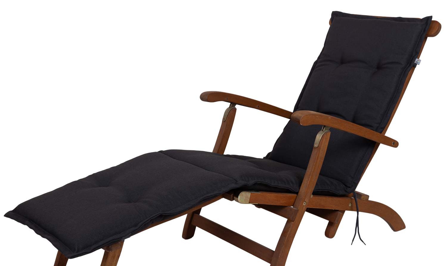 KETTtex Sesselauflage Deckchair Florence 2399 anthrazit wasserabweisend lichtecht 191x52x7cm