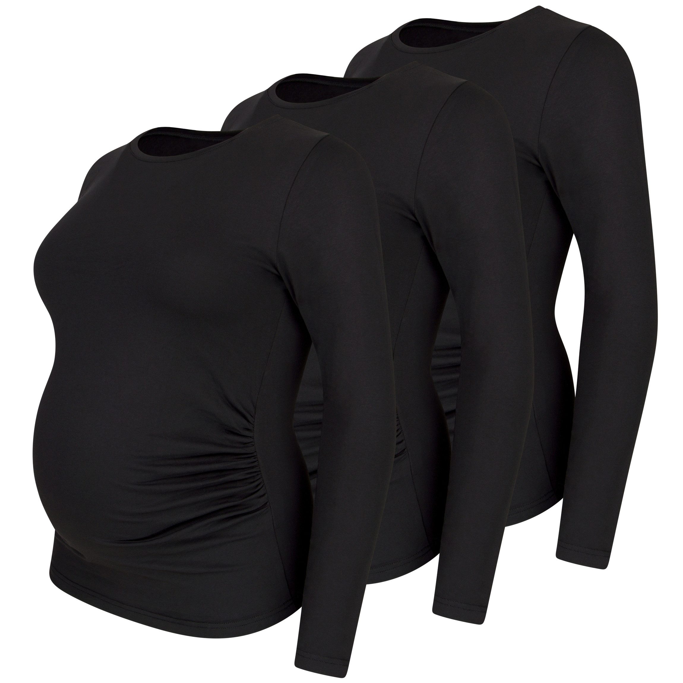 Umstandsshirt Langarm Basic Umstandsmode