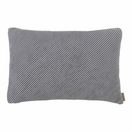 blomus Kissenbezug Ribb Pewter / Mourning Dove 40 x 60 cm, (1 Stück)