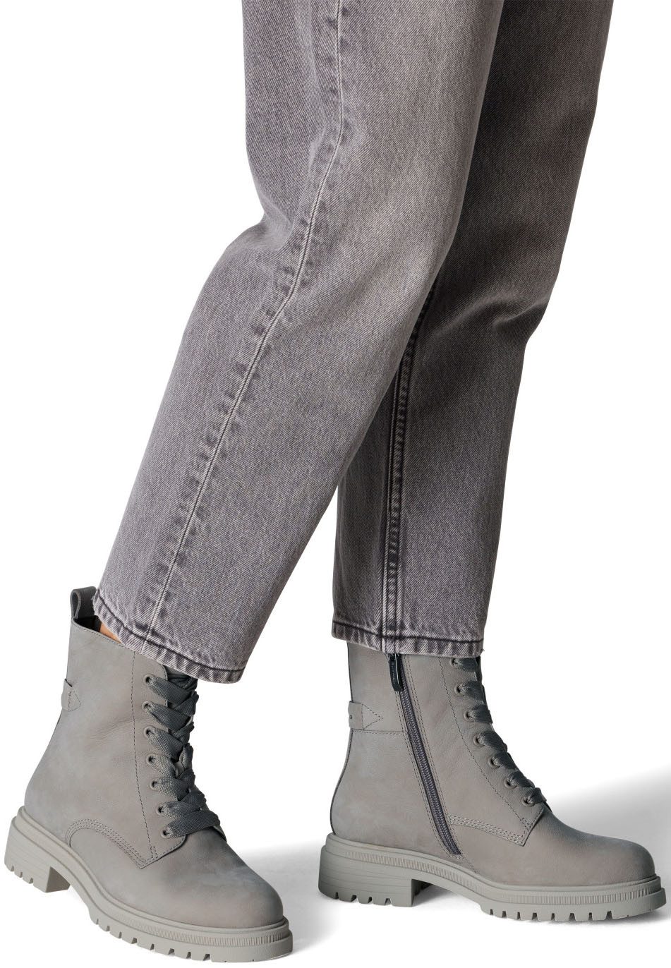 Tamaris Schnürboots, Blockabsatz, Schnürstiefelette mit Touch günstig online kaufen