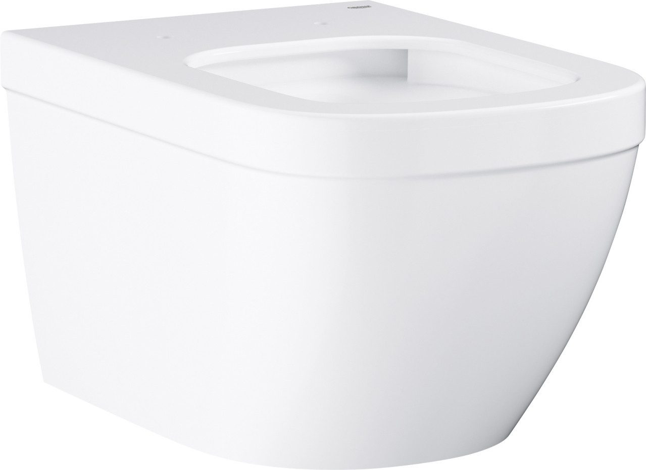 Grohe WC-Komplettset Wand-Tiefspül-WC Euro ohne WC-Sitz weiß