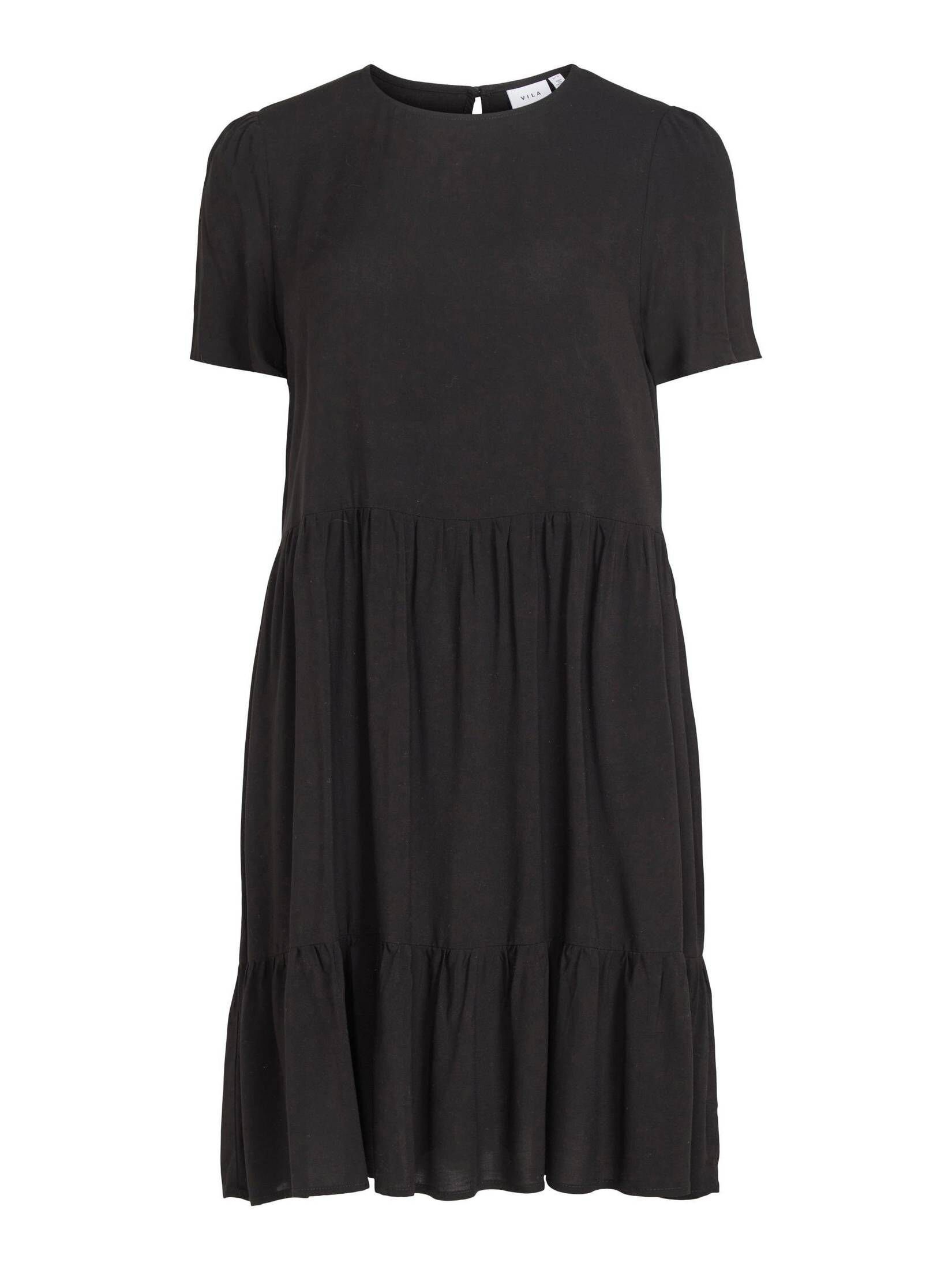 Damen Kleid (85) VIPAYA black Sommerkleid (1-tlg) Vila