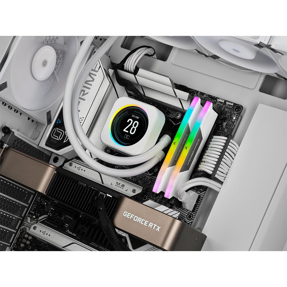 Corsair VENGEANCE RGB DDR5 Memory PC-Arbeitsspeicher (Kundenspezifische Leistungs-PCB)
