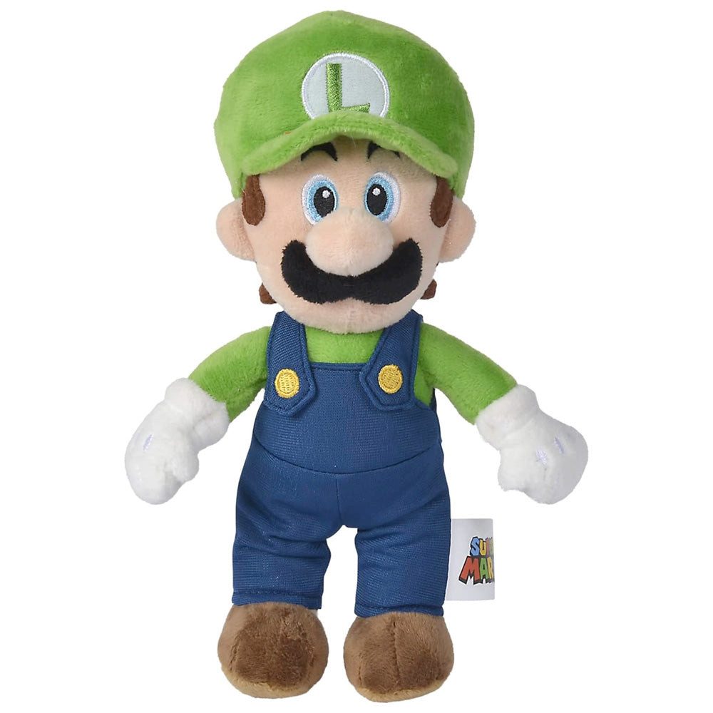 Super Mario Plüschfigur Nintendo Super Mario Plüsch Luigi, 20 cm