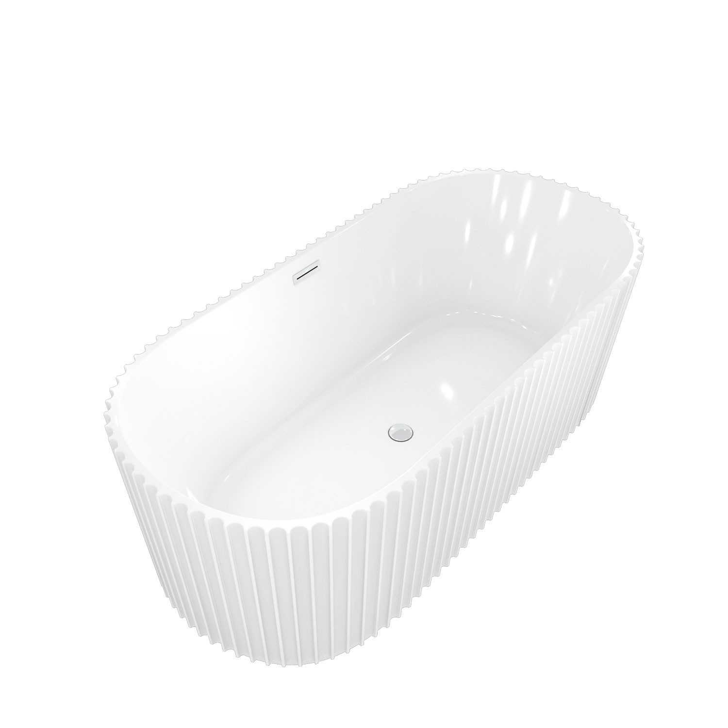 AcquaVapore Badewanne freistehende Badewanne Wanne F08 170x80cm, (1-tlg), m günstig online kaufen