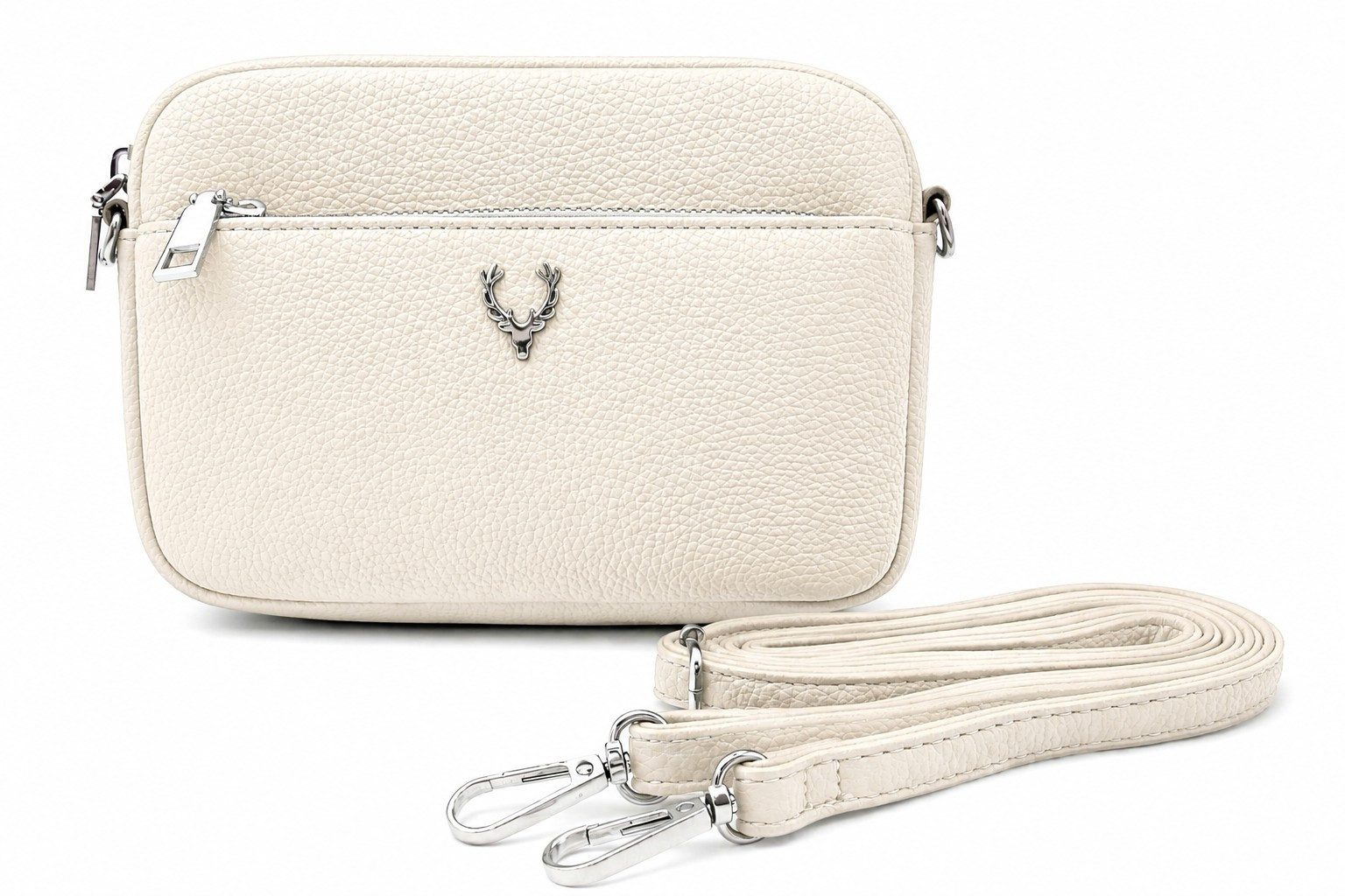 Der Trachtler Trachtentasche Damen Dirndltasche mit Hirsch-Zierteil, - stilvolles Trachten-Accessoire
