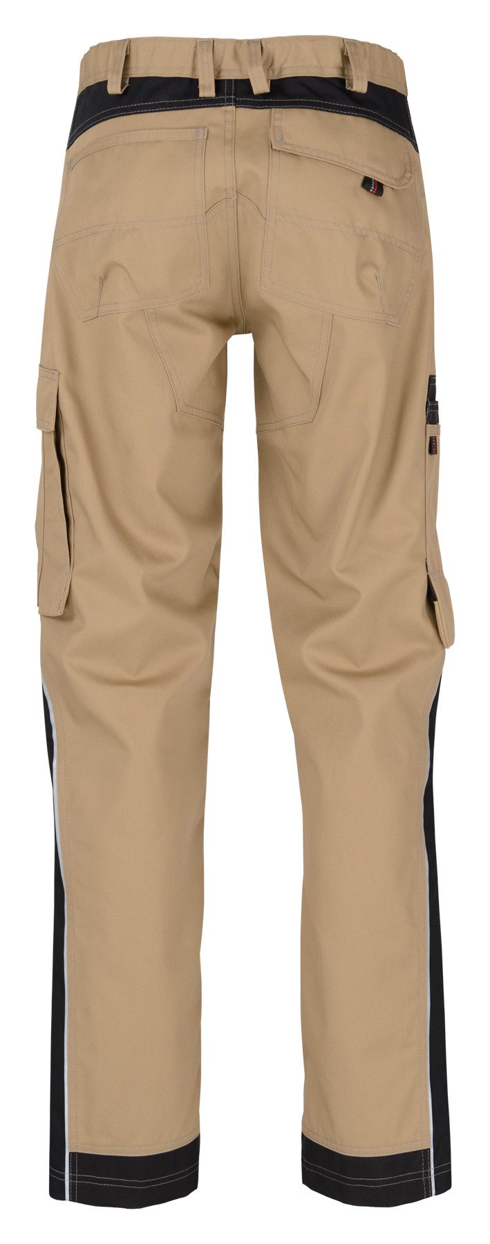 BEB beb HANDWERK Herren Bundhose INFLAME Polyestermix Sand/Schwarz
