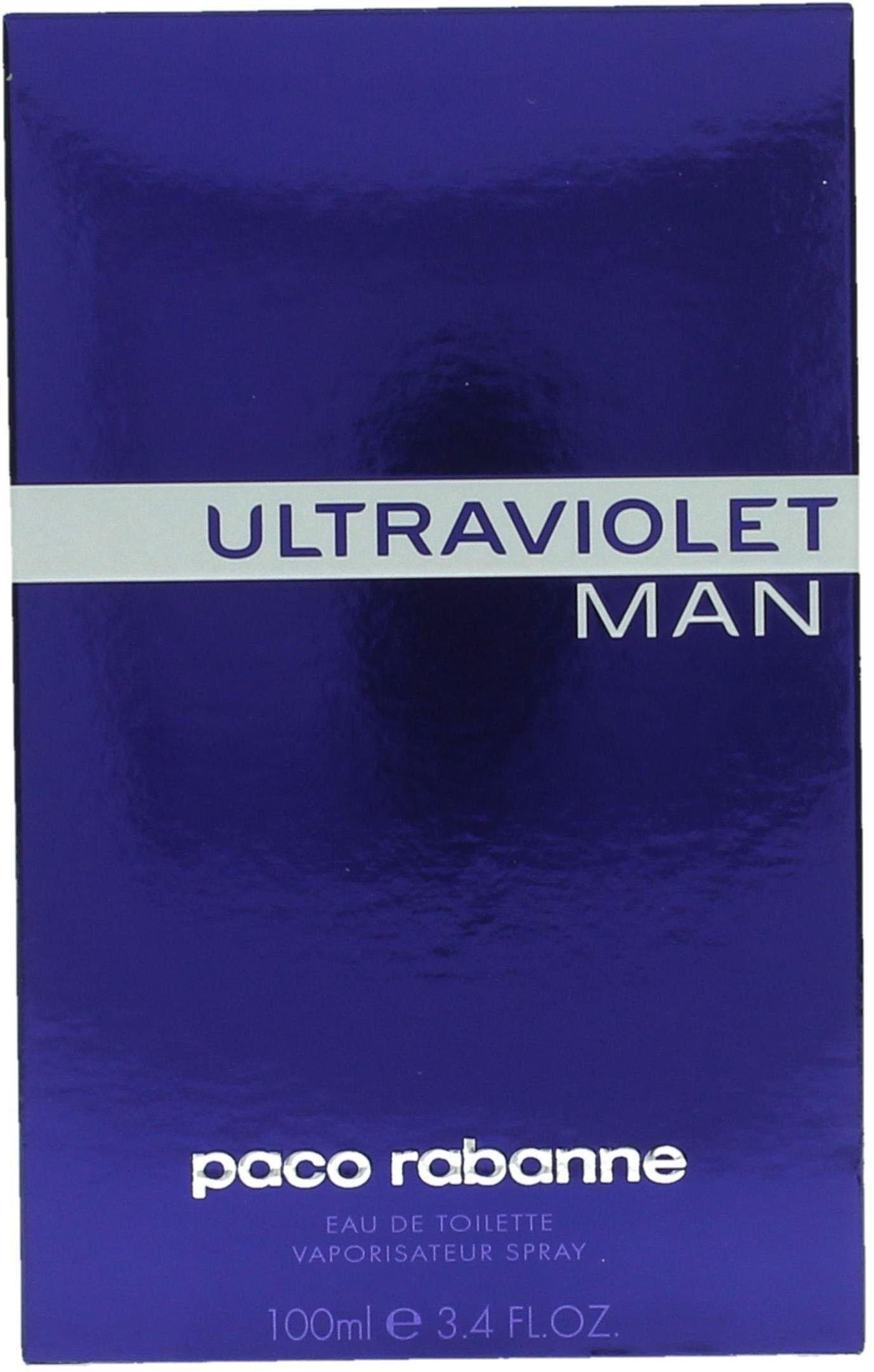 rabanne Eau Man paco Ultraviolet Toilette de