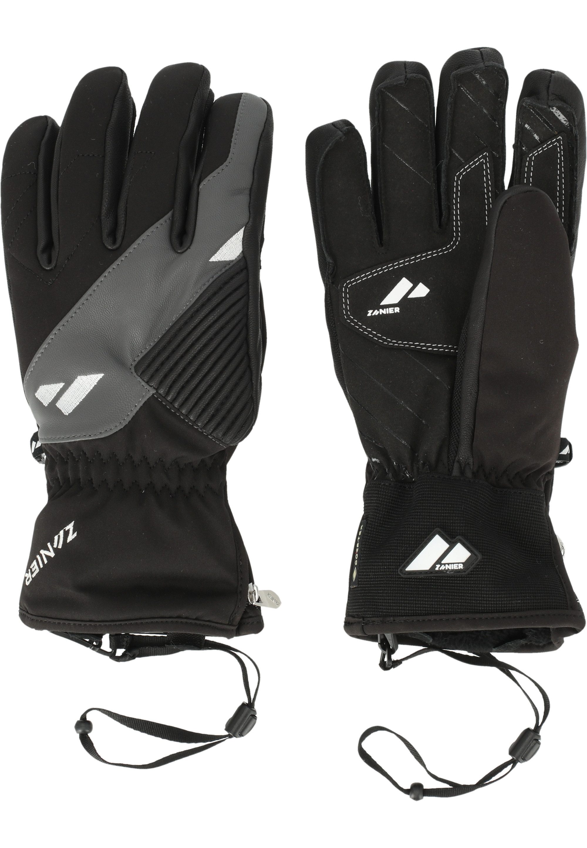 Zanier Skihandschuhe Gerlos GTX im wärmeisolierenden Design mit Fleeceauskleidung