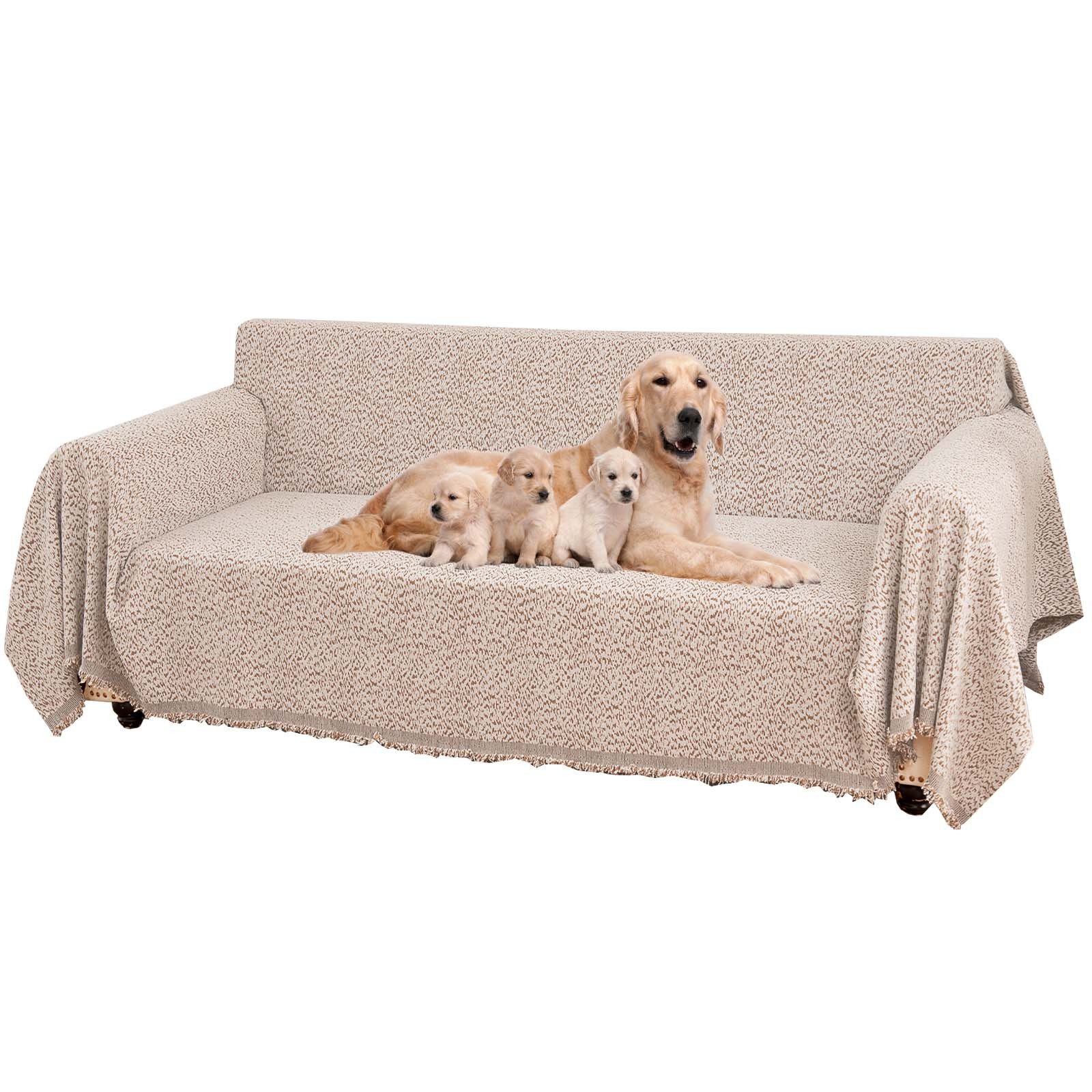 Jibenhome Ecksofahusse Chenille Sofabezug Überwurf Ecksofa L Form Sofabezug günstig online kaufen