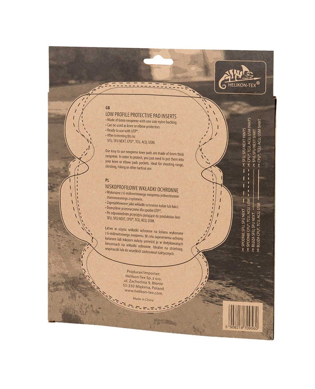 Helikon-Tex Knieprotektor Low-Profile Protective Pad Inserts