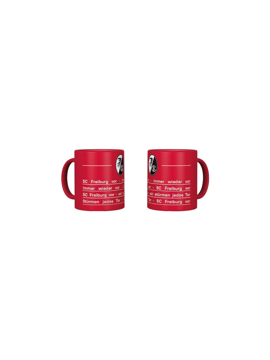 SC Freiburg Becher SC Freiburg Tasse "Hymne", Keramik