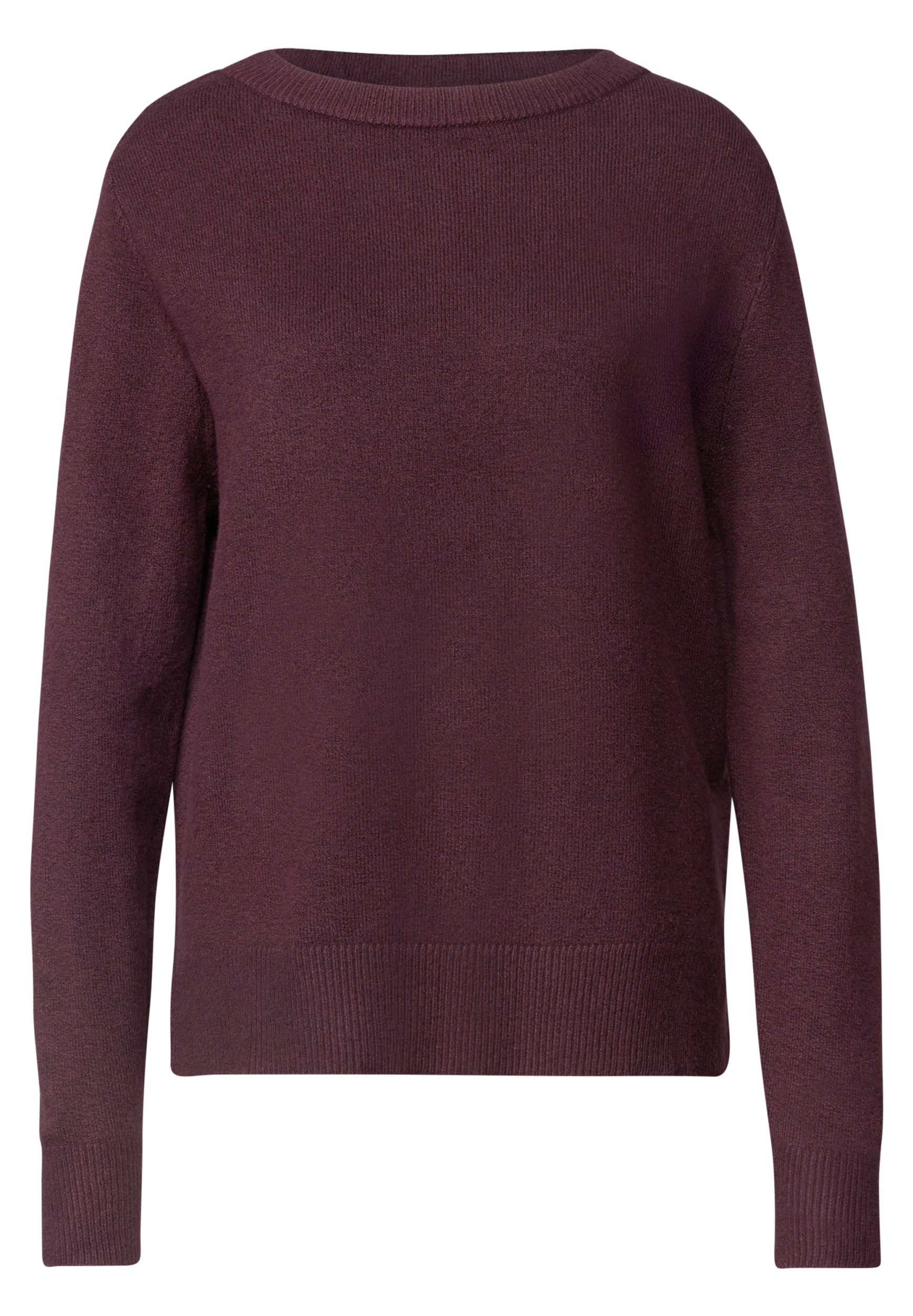 STREET ONE Strickpullover mit U-Boot-Ausschnitt