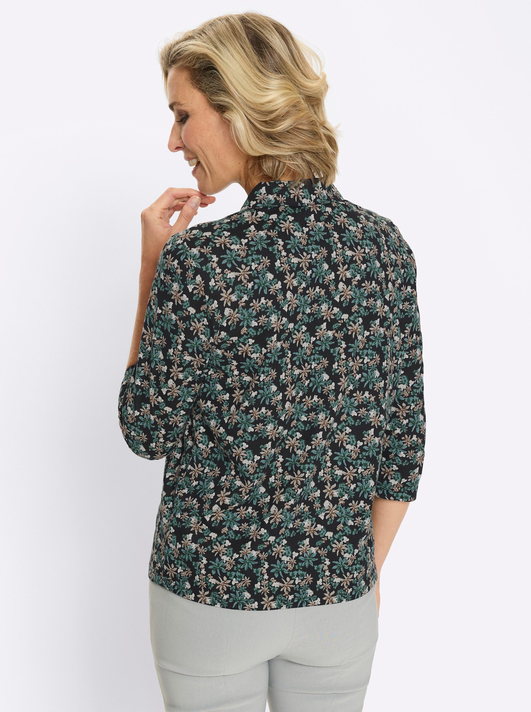 Sieh an! T-Shirt Poloshirt 3/4-Arm günstig online kaufen