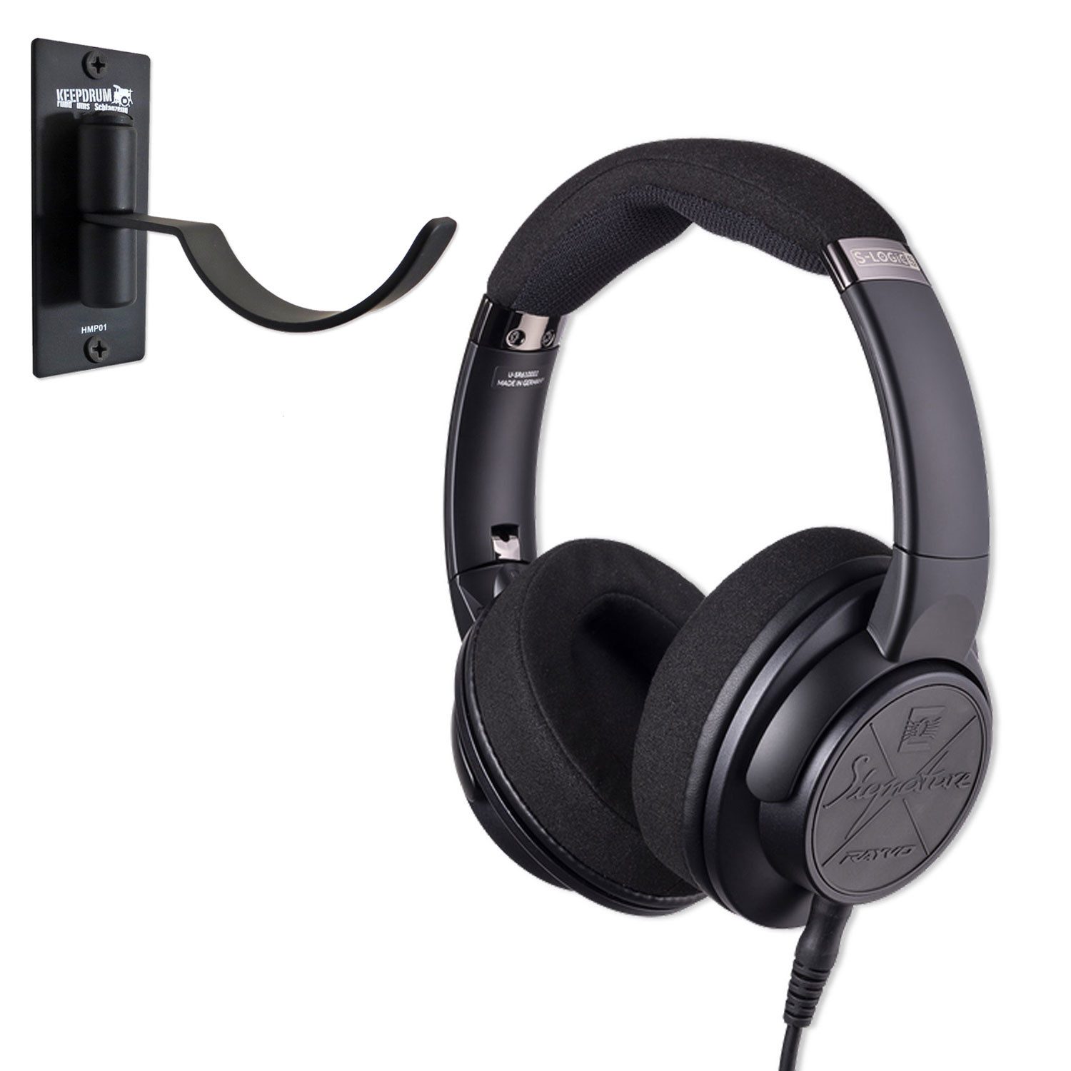 Ultrasone Ultrasone Kopfhörer Signature Rayvo mit Wandhalter Kopfhörer (Kopfhörer, Vorteils-Set mit Wandhalter)