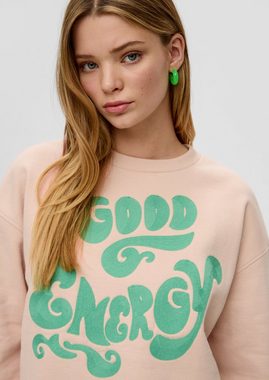 QS Sweatshirt mit großem Frontprint