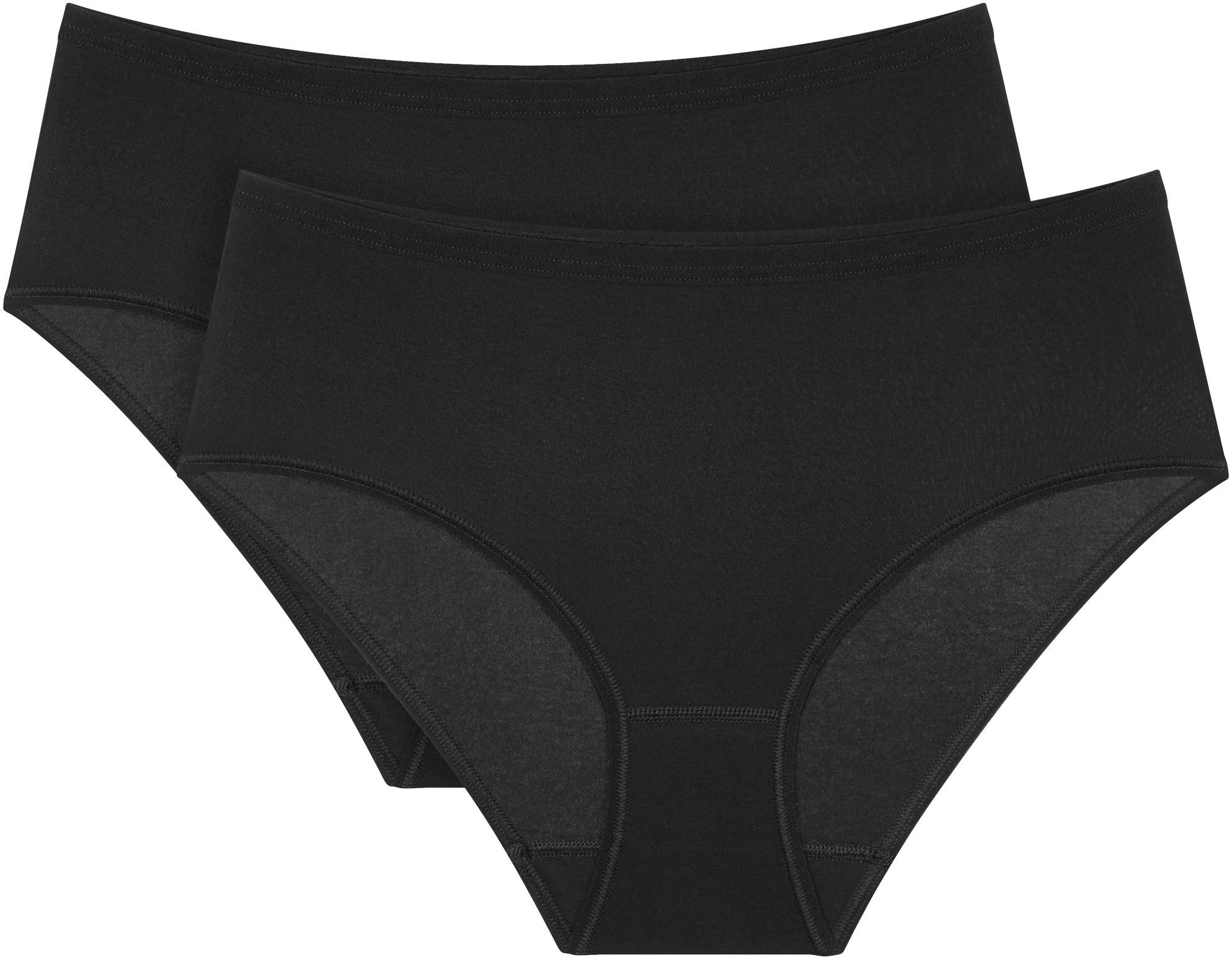 Slip Sense Of Cotton Midi 2P