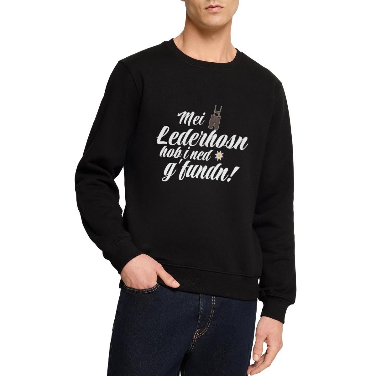 Sweatshirt Bayern Lederhose Ersatz Volksfest Trachtenshirt Herren Premium Pullove