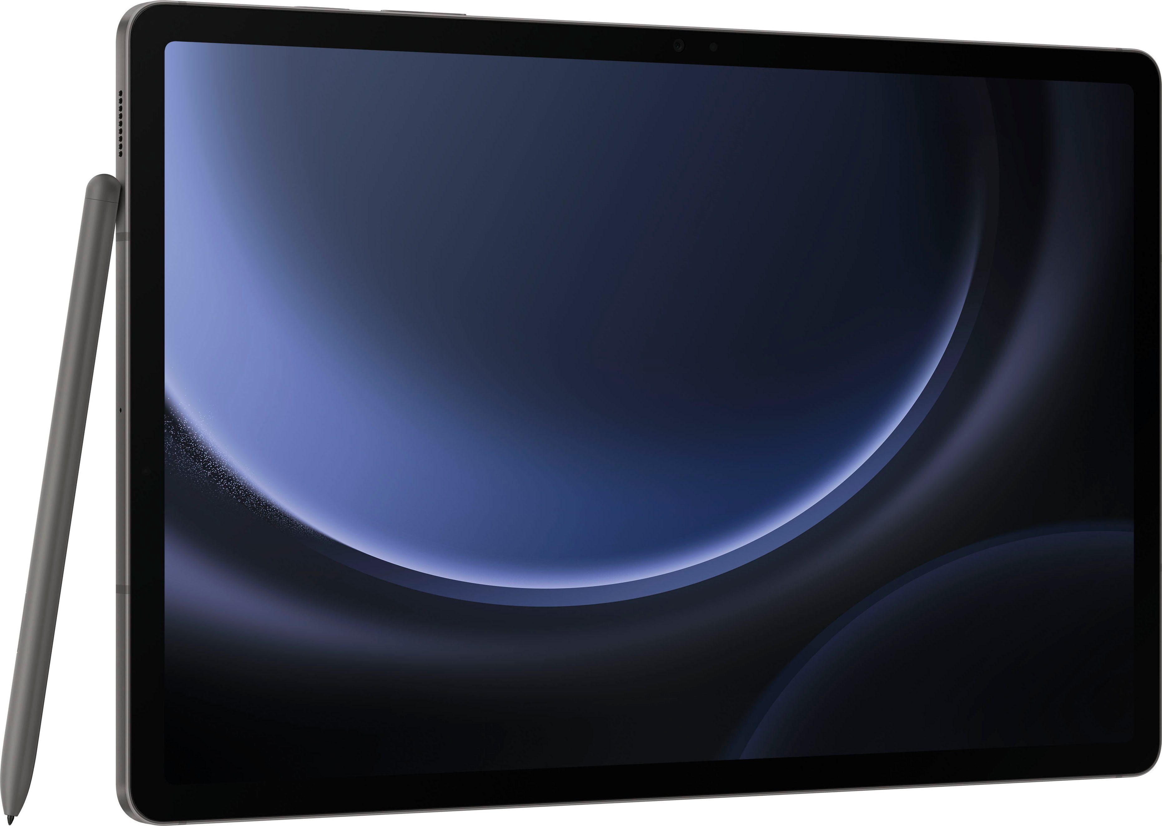 Tablet 5G (12,4", 5G) Samsung grau Android,One 128 Tab FE+ GB, UI,Knox, Galaxy S9