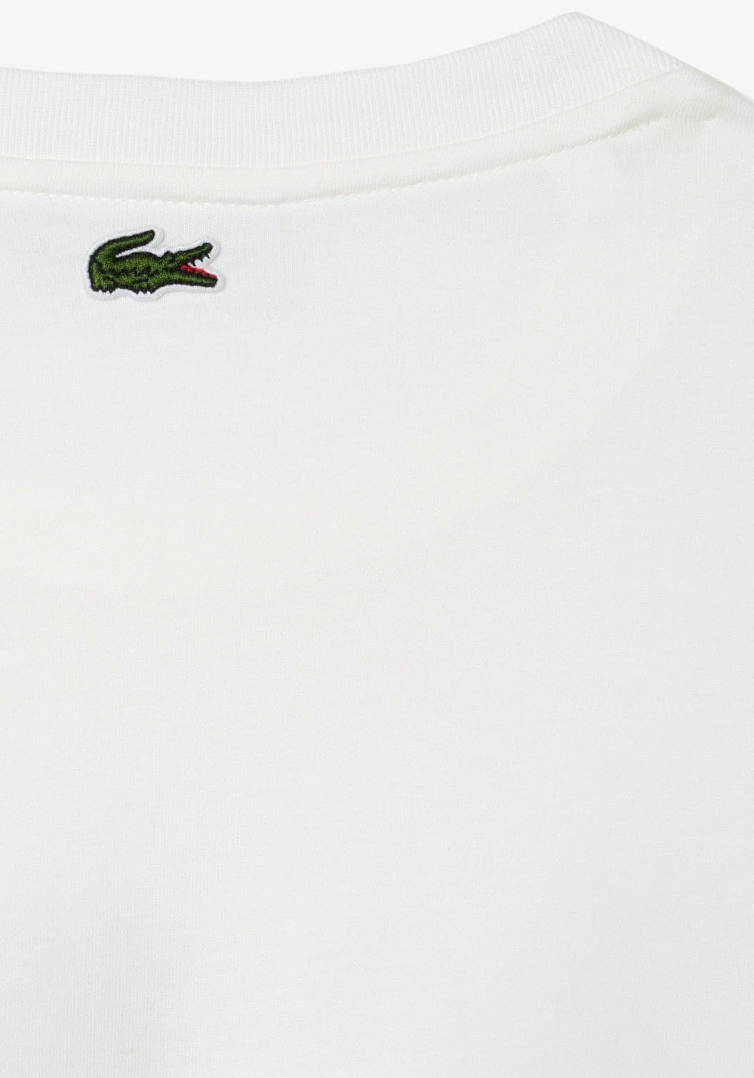 Lacoste T-Shirt mit Markenlabel FLOUR