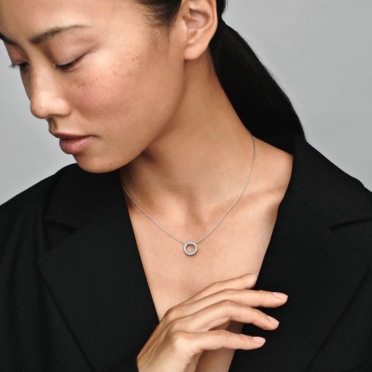 Pandora Collier Silber 925 Collier Herzen günstig online kaufen