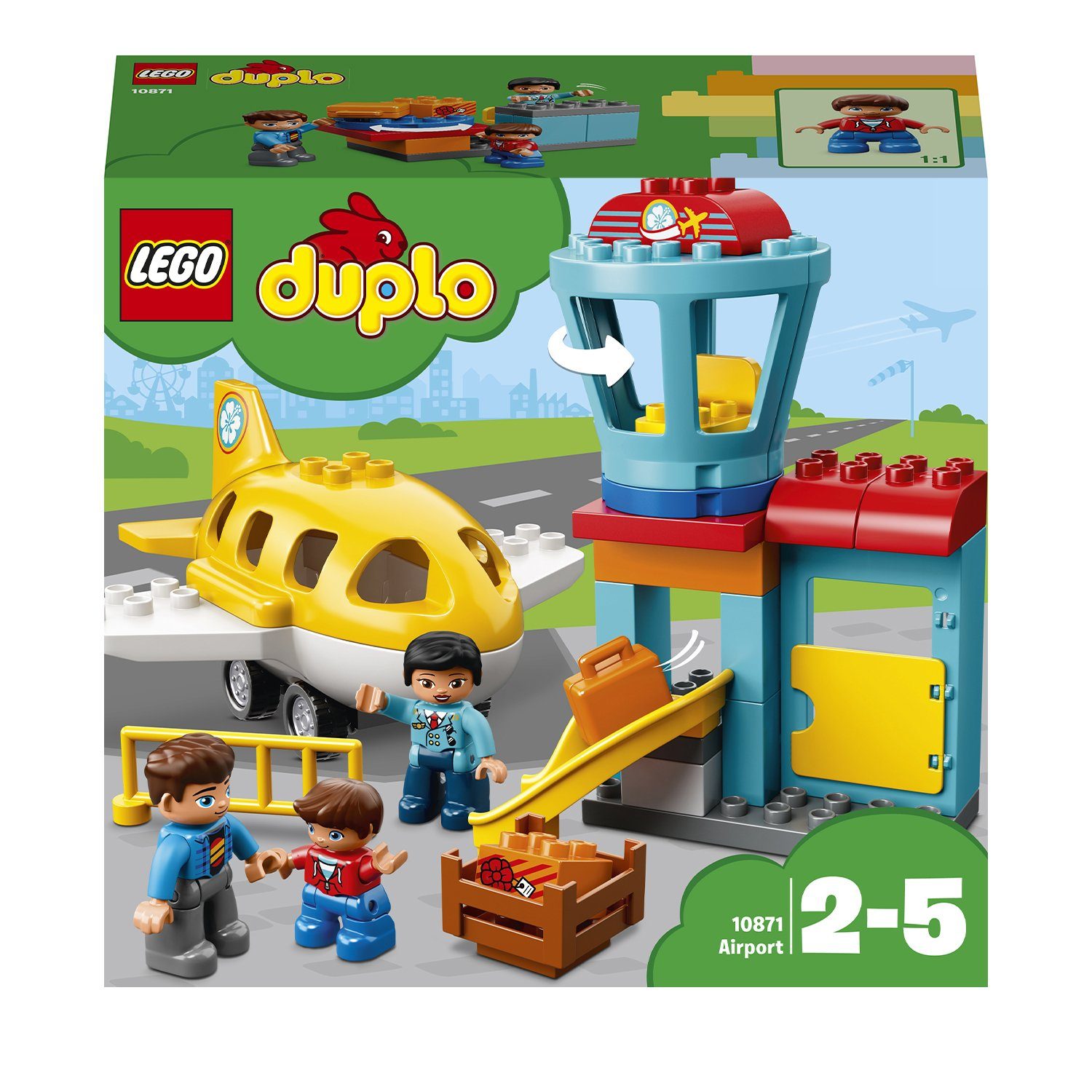 LEGO® Konstruktions-Spielset Town 10871 Flughafen, (29 St)
