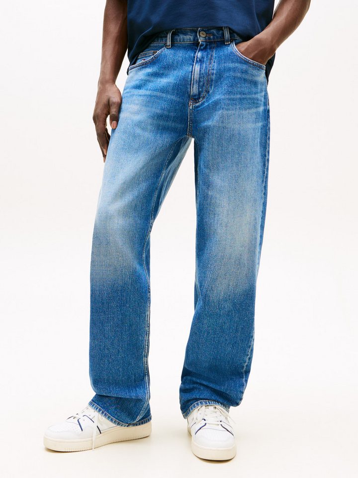 Tommy Jeans Loose-fit-Jeans Jamie Loose Straight in blauer Waschung