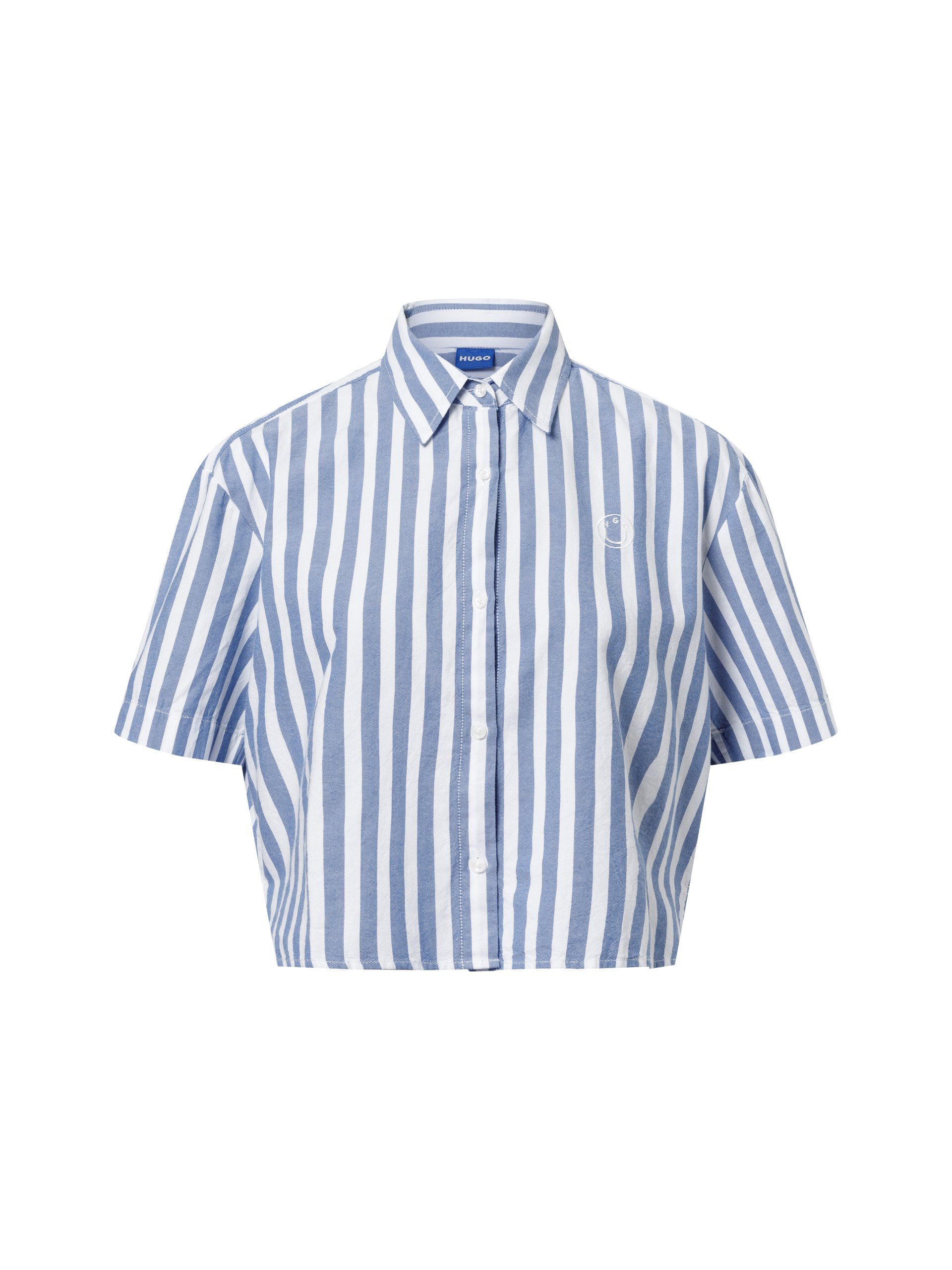 HUGO Blue Kurzarmbluse Eleisa_B günstig online kaufen
