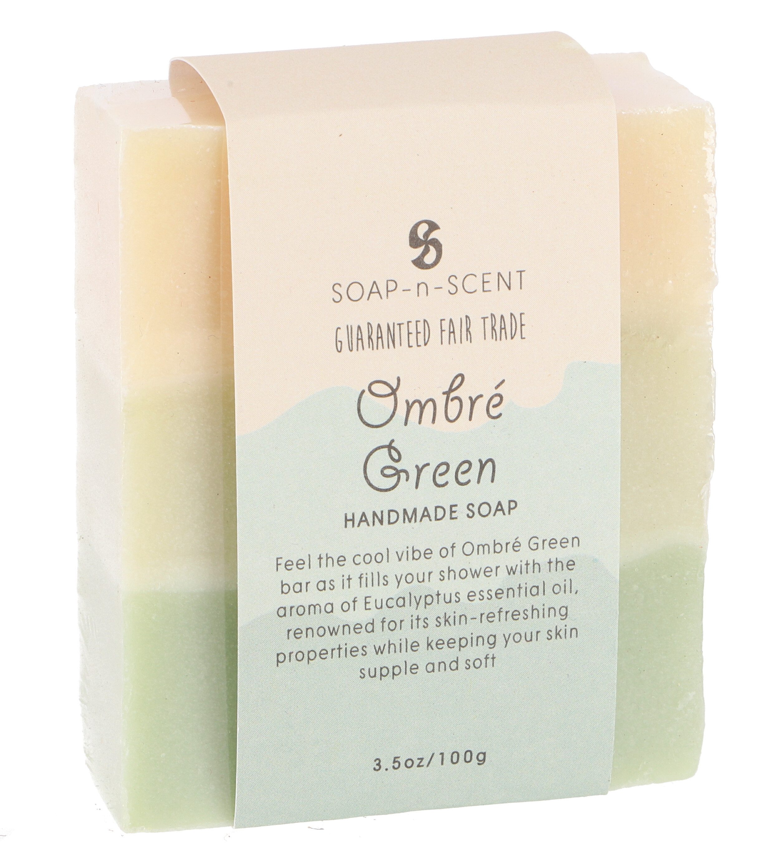 Guru-Shop Handseife Handgemachte Ombre Duftseife, 100 g, Fair Trade..