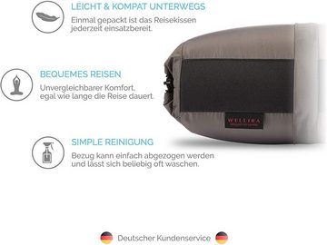 WELLIRA Reisekissen, Faltbares Memory Foam