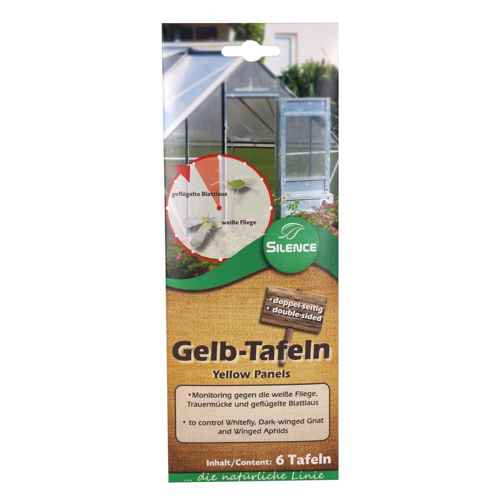 Insektenfalle Gelbtafeln 6 Tafeln