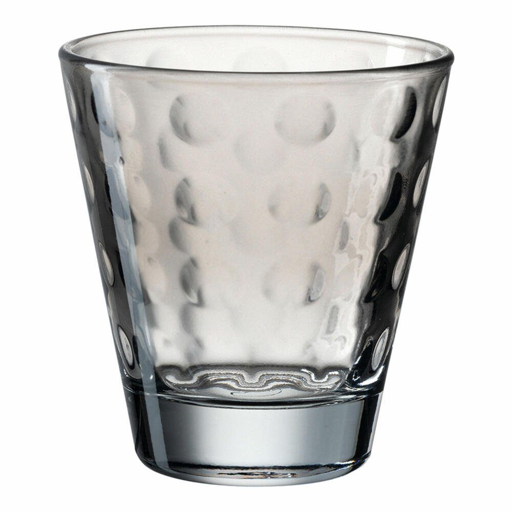 LEONARDO Glas Optic grau 215 ml, Glas