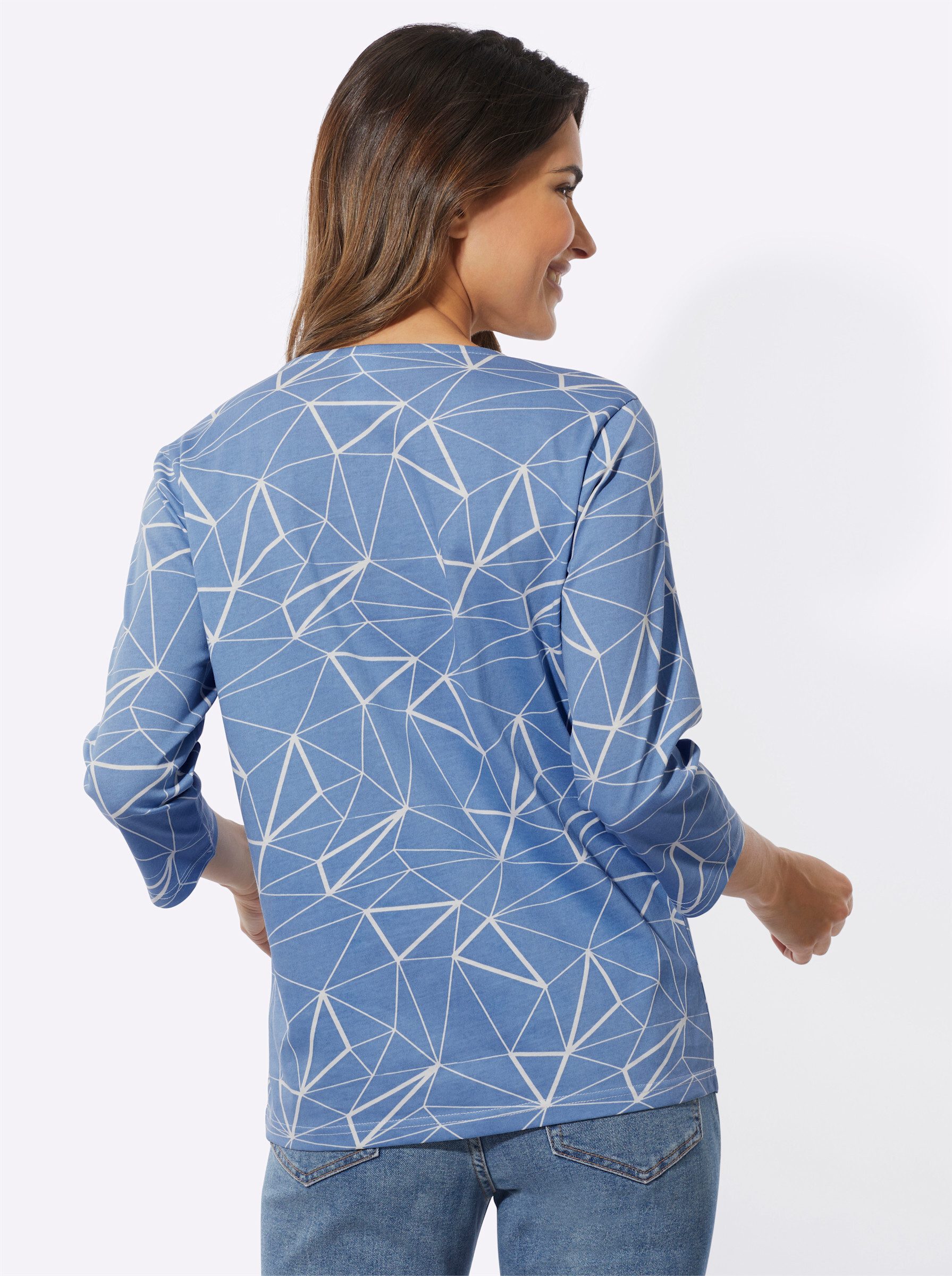 Sieh an! T-Shirt 3/4-Arm-Shirt 3/4-Arm günstig online kaufen