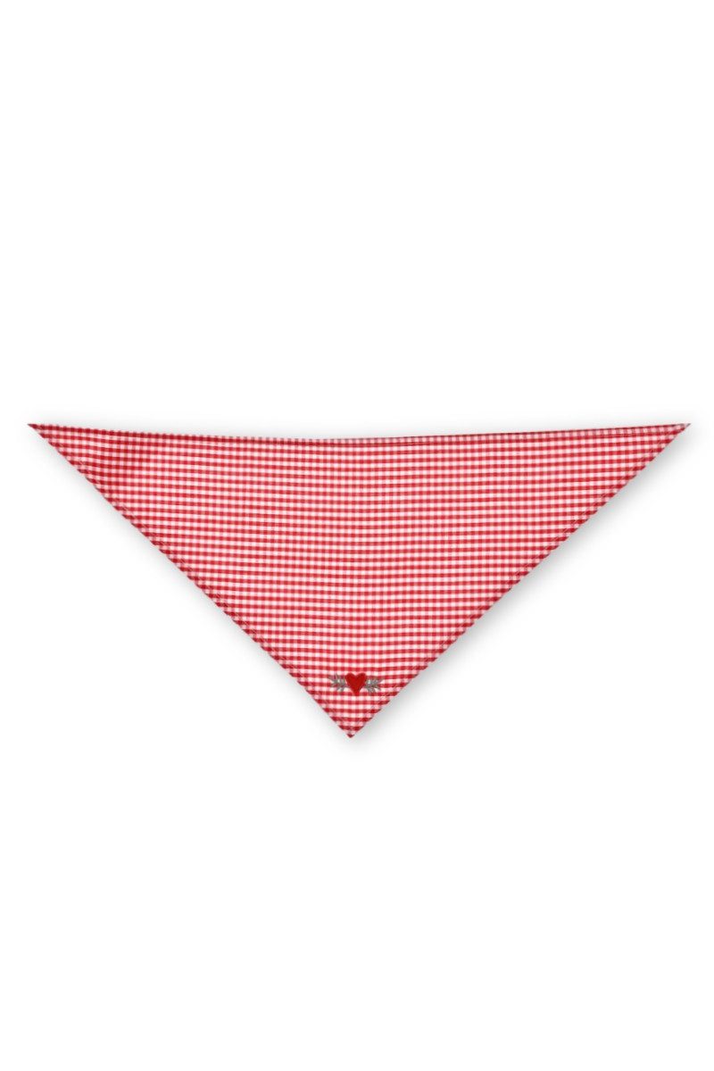 BONDI Schmuckset Trachtentuch Baby/Kleinkind - ALPENGLÜCK II - rot/weiss