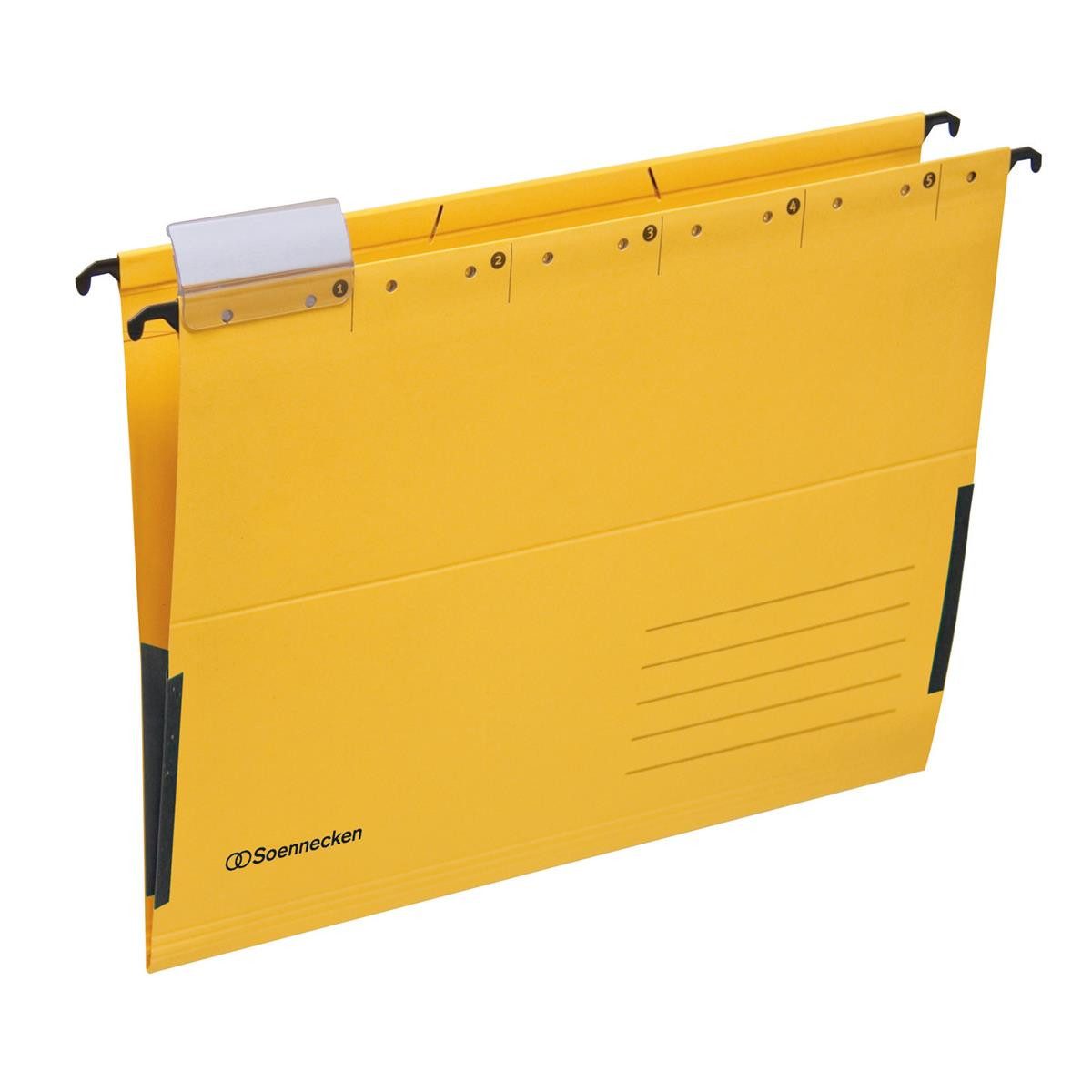 Soennecken Dokumententasche Soennecken Hängetasche 2028 DIN A4 220g RC Karton ge 25 St./Pack.