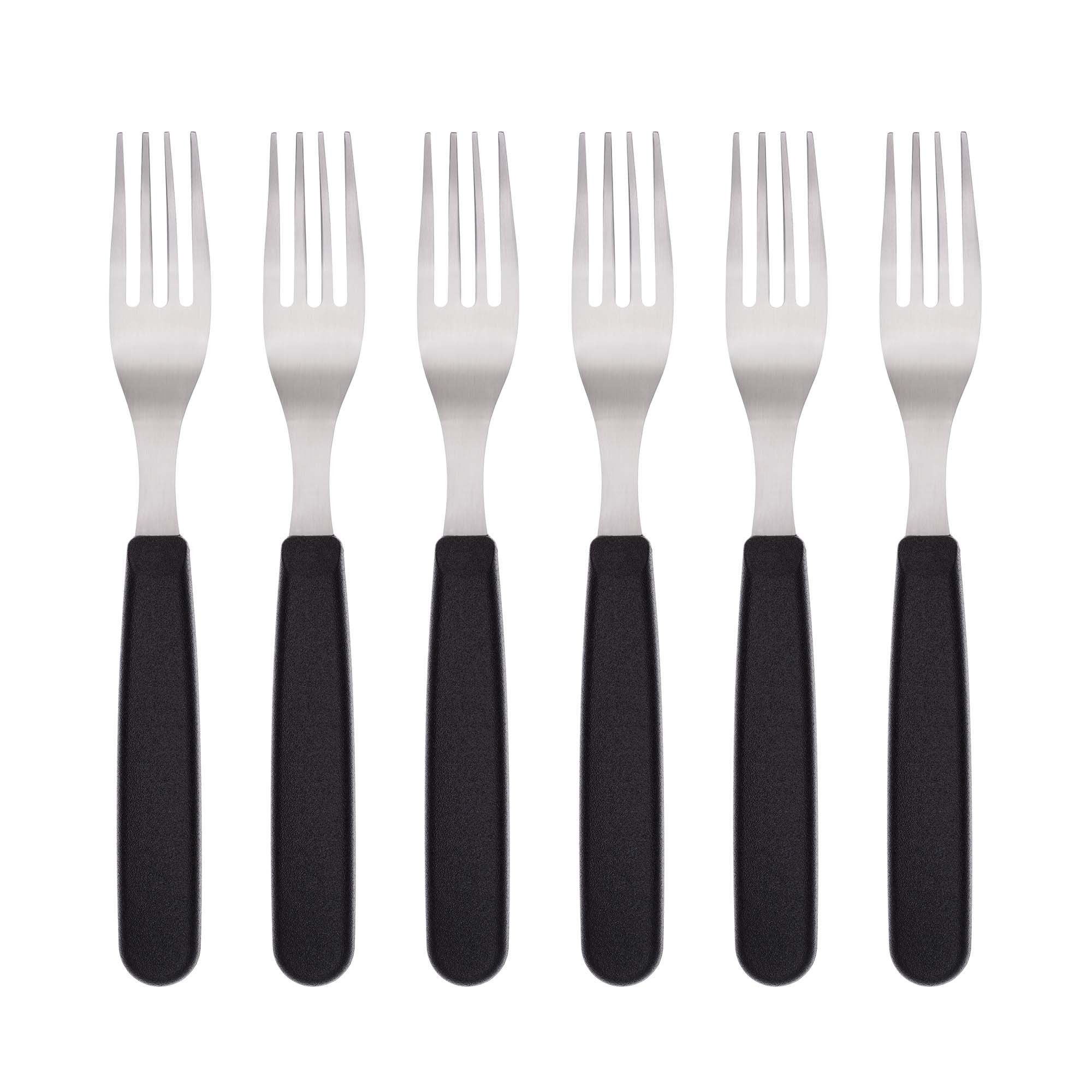 GRÄWE Tafelgabel GRÄWE Tafelgabeln, Edelstahl, bunte Griffe