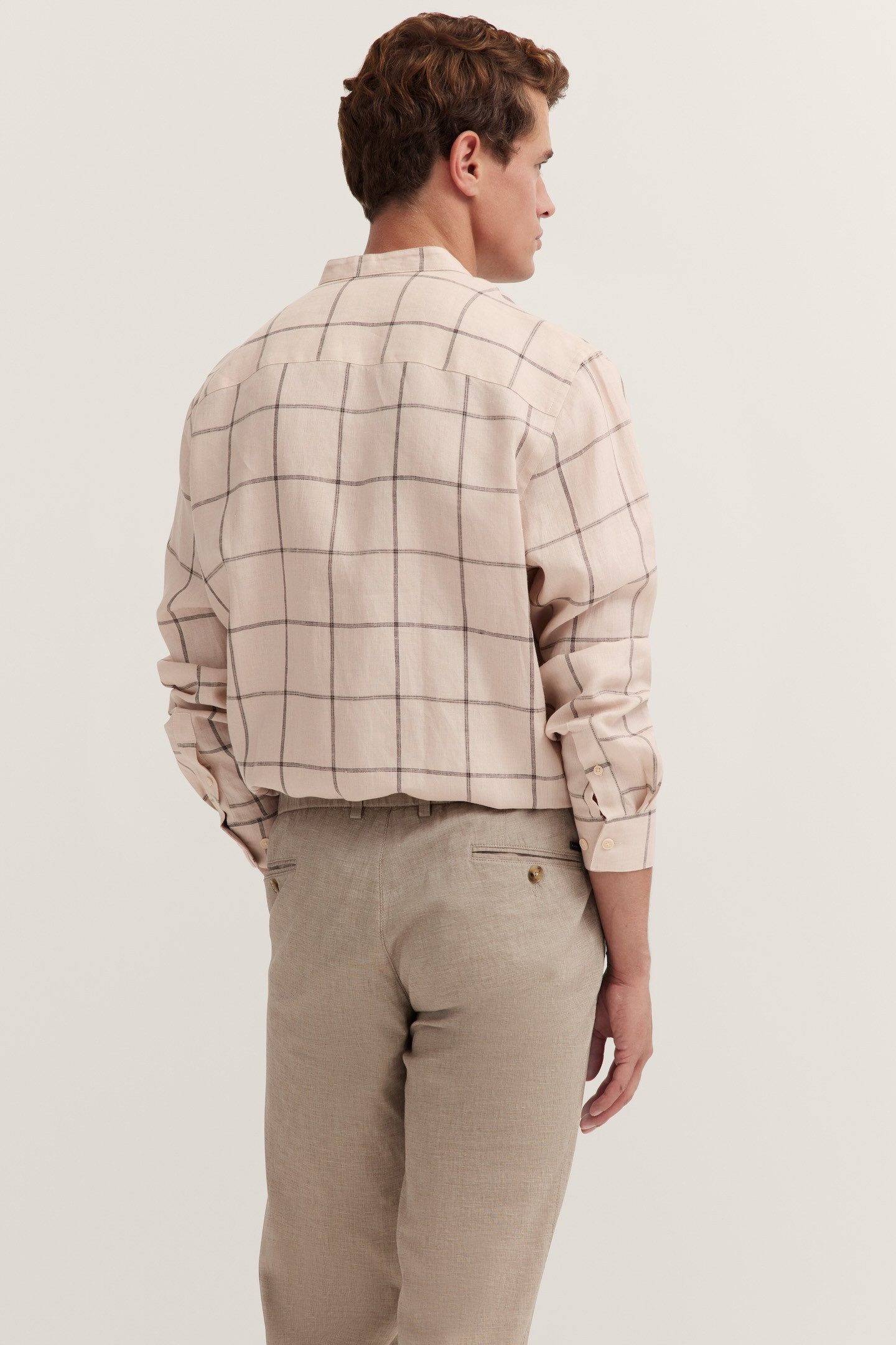 bugatti Langarmhemd mit Karo-Muster