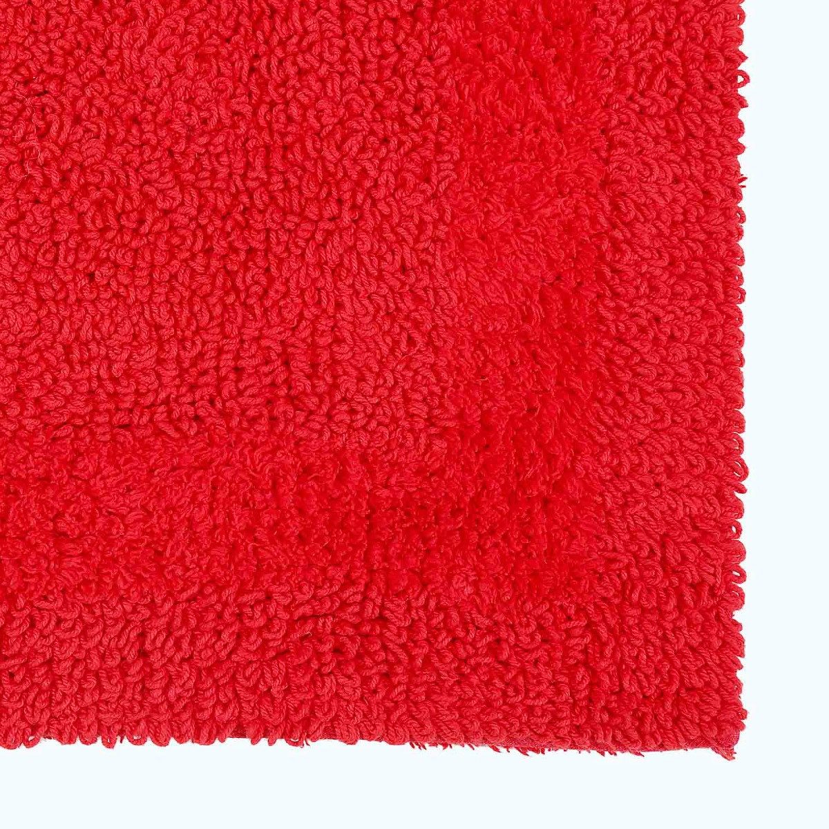 Homescapes Badematte WC-Vorleger rot 50x55 cm günstig online kaufen