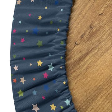 Abakuhaus Tischdecke Rundum-elastische Stofftischdecke, Sterne Nachthimmel Konstellationsmotiv