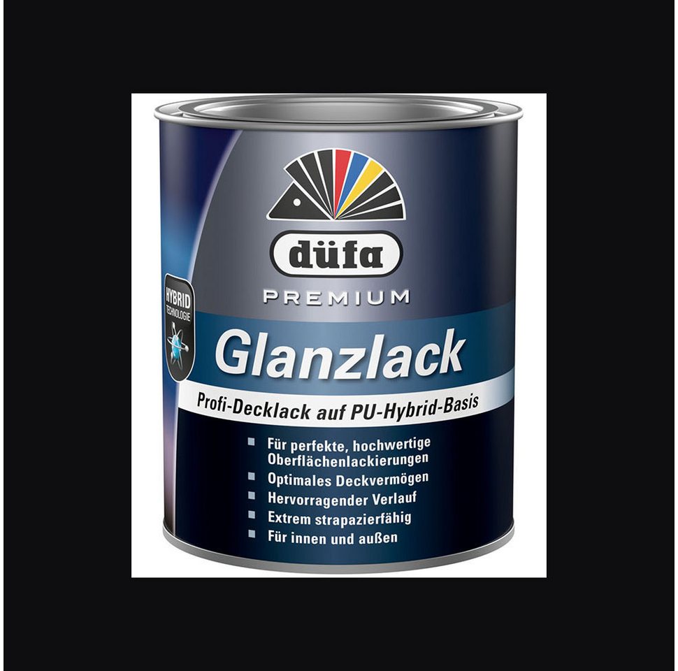 Thumbnail - düfa Lack Premium Glanzlack 750 ml Buntlack glänzend, Profi-Decklack mit Hybridtechnologie